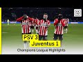 highlights psv vs. juventus champions league 2024 25