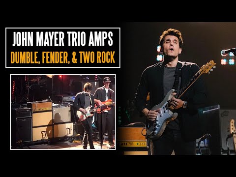 John Mayer's Epic New Amp Rig For The John Mayer Trio