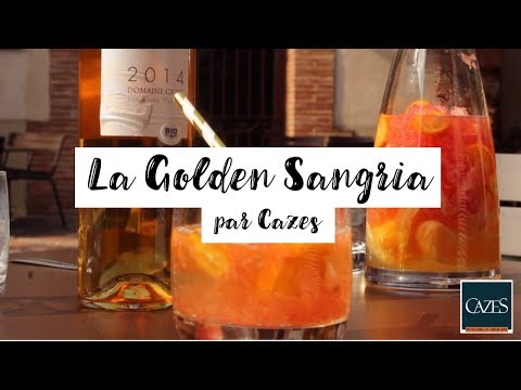 L'atelier cocktail par Cazes - La Golden Sangria