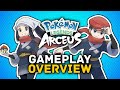 NEW Pokemon Legends Arceus Gameplay & Overview