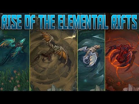 League of Legends Dragon Changes -Preseason 2020 Gameplay Rise of The Elements (Elemental Rifts)