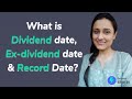 What Is The Dividend Date Record Date Ex Dividend Date Interim Dividend Final Dividend