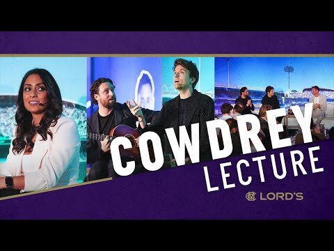 2024 MCC Cowdrey Lecture with Jimmy Anderson, Greg James & Felix White