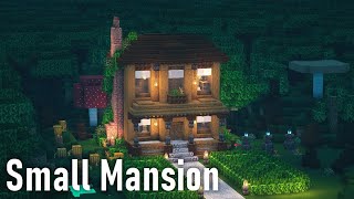 🪓How to Build a Small Wooden Mansion | Minecraft!