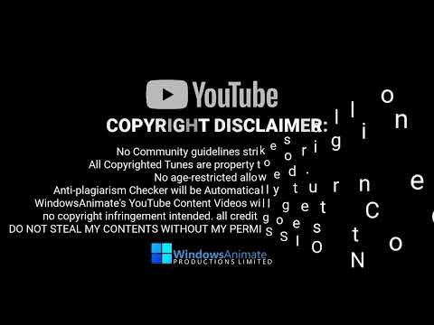 [ADVISORY] WindowsAnimate Official Copyright Disclaimer August 16 Version