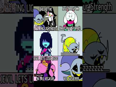 Jevil Tries Susie's Idea (Deltarune Comic Dub)