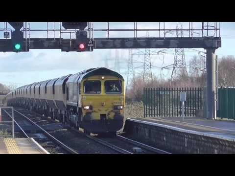 Freightliner 66531 with portbury to Fifoots ps loaded coal train