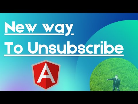 Angular - How to unsubscribe from observables. New way