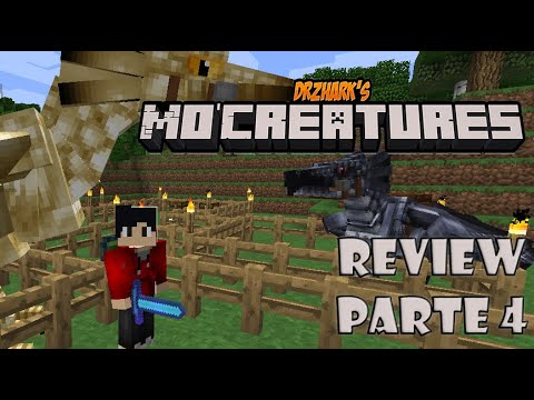 Mo Creatures review in Spanish part 4 mod for minecraft 1.12.2 Wyverns, Ostriches and more