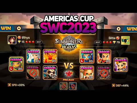 BITTA vs RHYS (BO5) | SEMI FINAL | SWC2023 AMERICAS CUP Preliminary Day 3 - Summoners War