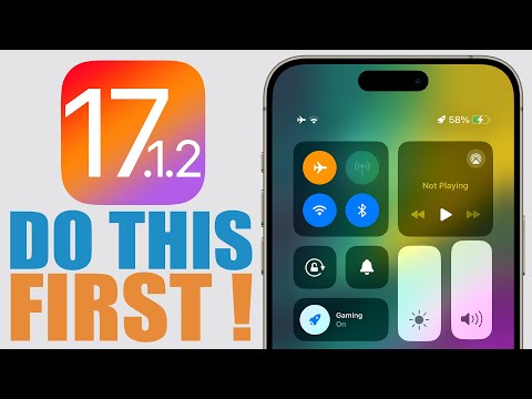 iOS 17.1.2 - DO This First After Updating !