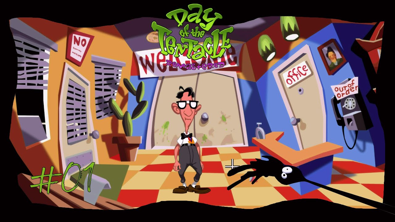 #dayofthetentacle - Folge 1: Der Chron O`John #lucasart #letsplay