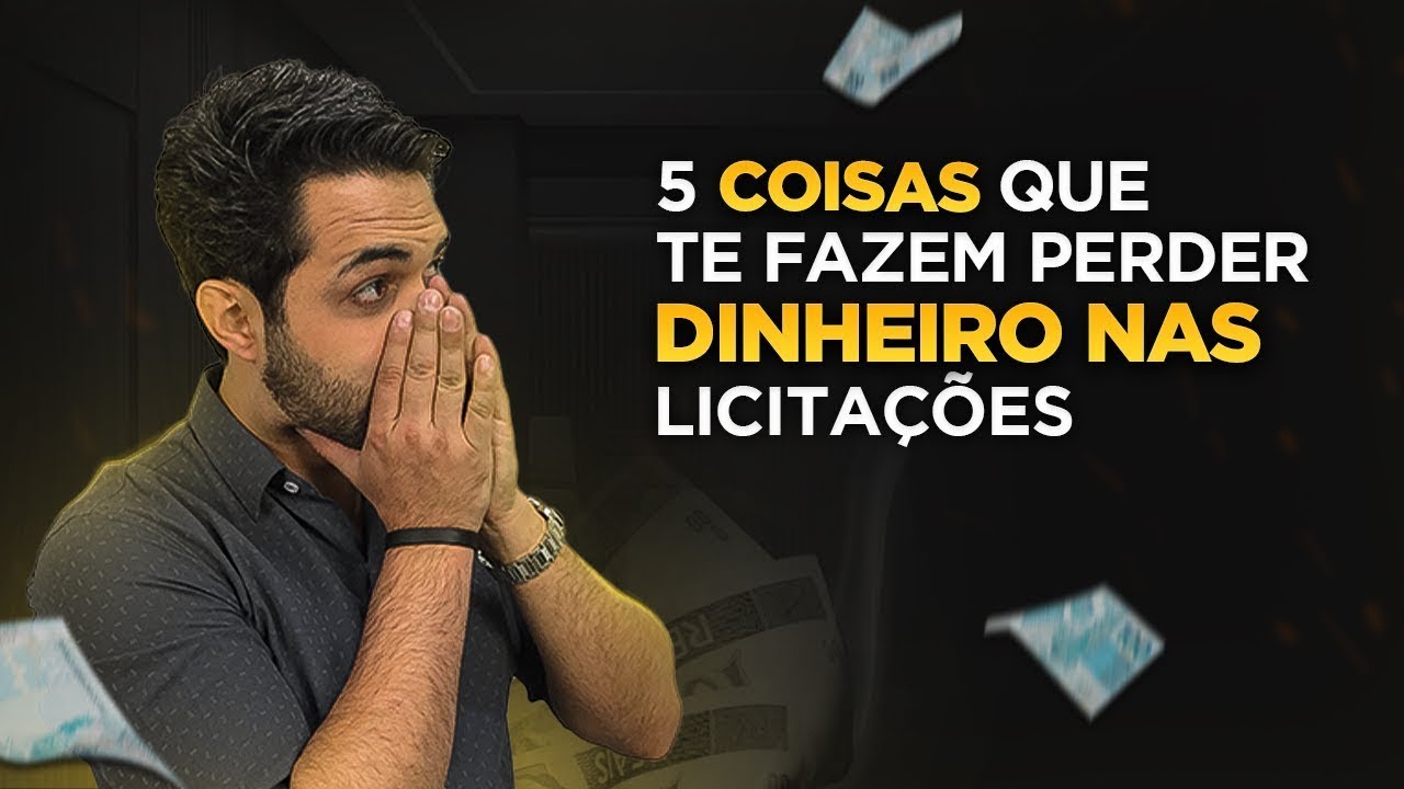 5 coisas que te fazem PERDER DINHEIRO nas licitações | Café com Licitação