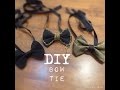 DIY: Bow Tie// Бабочка-галстук// 3 варианта бабочки-галстука 