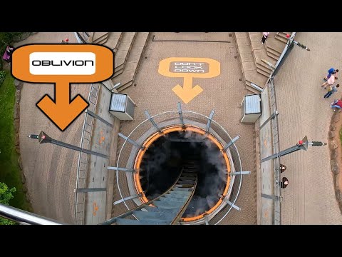 Oblivion 4K On Ride POV - Alton Towers