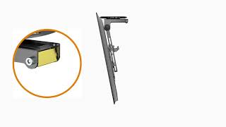 엔산마운트 LC-T20B 공간 절약형 접이식 천장 마운트_동영상_이미지