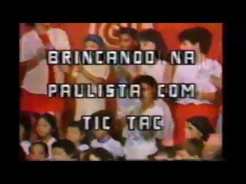 Intervalo comercial da TV Gazeta SP - Brincando na Paulista - 1989 (1/2)