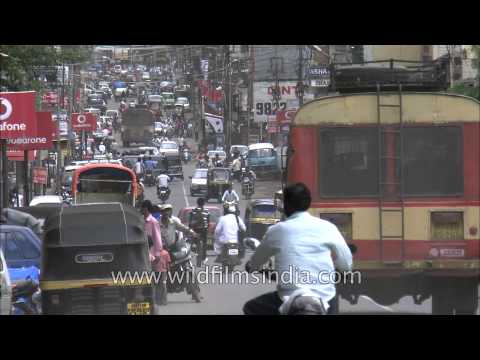 Traffic congestion in Satara City, Maharashtra