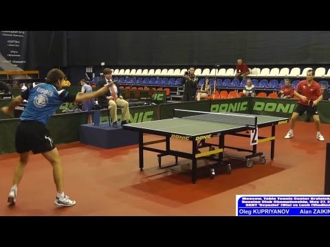 Oleg KUPRIYANOV vs Alan ZAIKIN Russian Premier League Playoff Table Tennis
