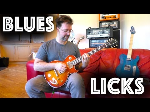 Three Awesome Blues Guitar Licks - Part 1