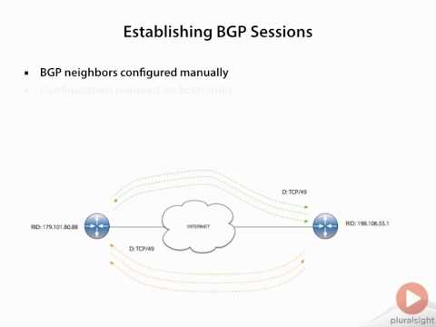 Establishing BGP Sessions