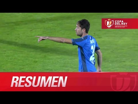 Resumen de Getafe CF (3-0) SD Eibar - HD Copa del Rey