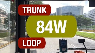 Go-Ahead Trunk 84W | Bus Service Route Visual
