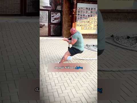 أقوى رجل يتحدى حيوانات الحديقة.. والنهاية غير متوقعة! 😳