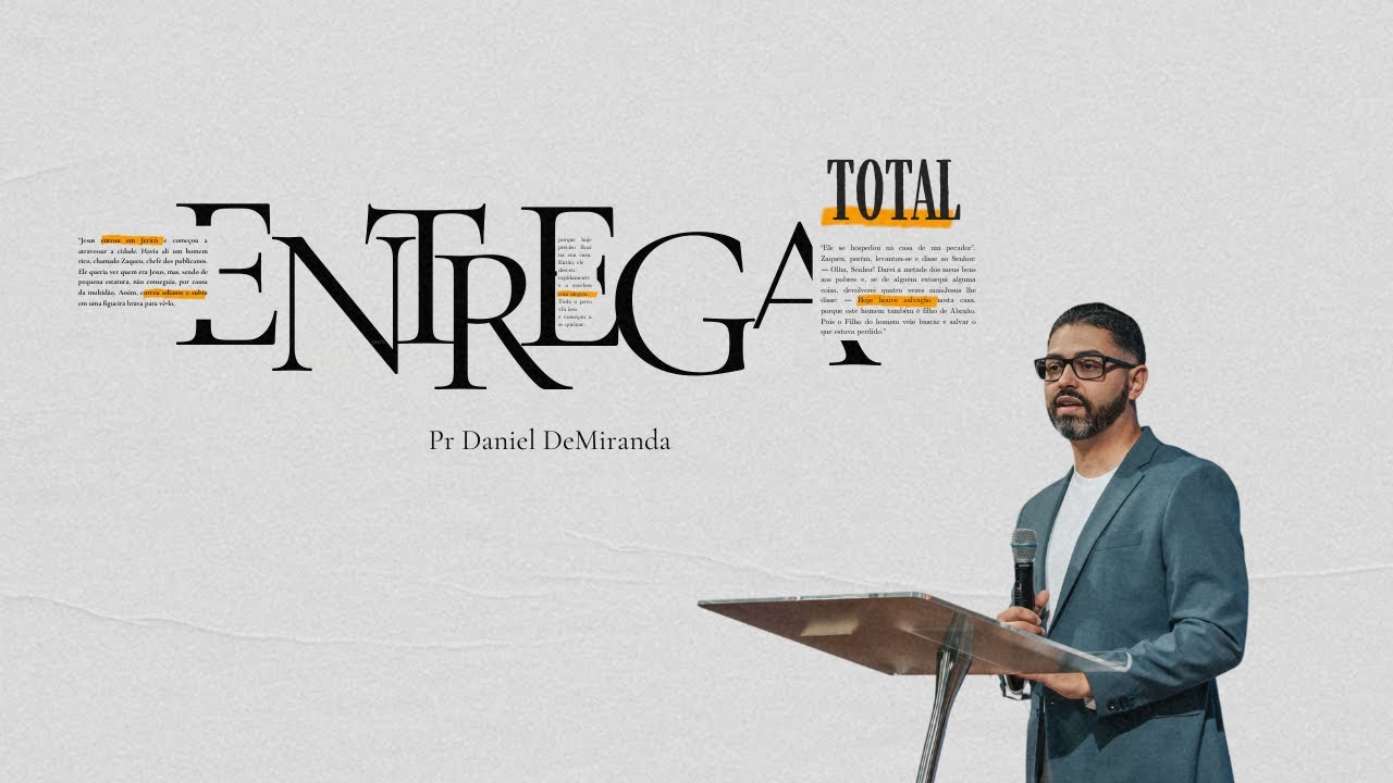Entrega - Pr. Daniel DeMiranda