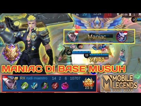 ITEM BUILD ALUCARD TERSAKIT 2020 | ALUCARD MANIAC DALAM BASE MUSUH| Mobile Legends
