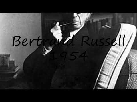 How to pronounce Bertrand Russell 1954 in English?
