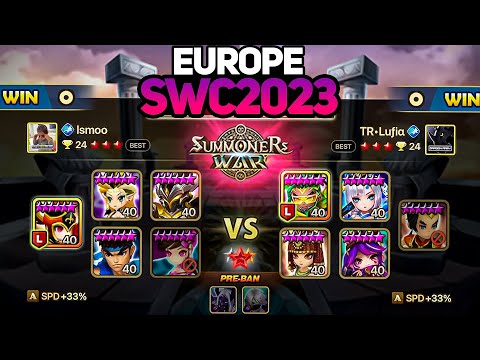 ISMOO vs LUFIA (BO3). SWC2023 Europe Preliminary Day 1 - Summoners War