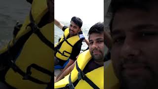 preview picture of video 'Keenjhar Lake Tour on fast boat'