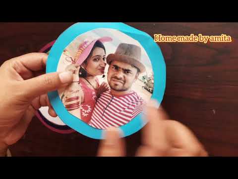 magical spin card tutorial for Father's day/diy card making ideas /surprise card easy