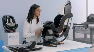 How to Remove and Replace the Graco® Extend2Fit® Convertible Car Seat Cover