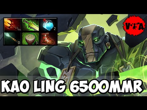 Dota 2 - Kao Ling 6500 MMR Plays Earth Spirit vol #5 - Ranked Match