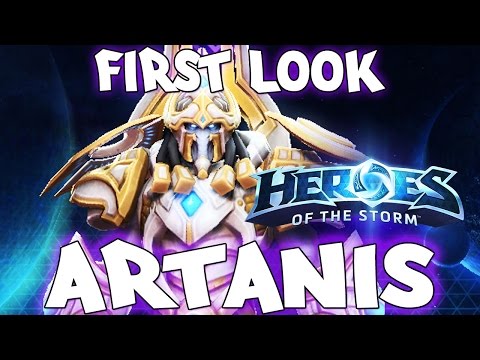 ARTANIS - FIRST LOOK!  - Heroes Of The Storm