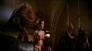 &quot;Return of the Jedi&quot; Slave Leia Scene