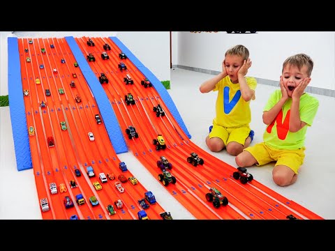 Vlad and Niki play and make Toy Cars Competition!
