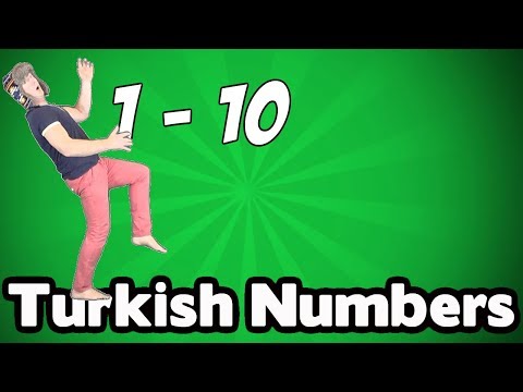 Learn Turkish with Jingle Jeff | Count in Turkish | Turkish Numbers from 1   10