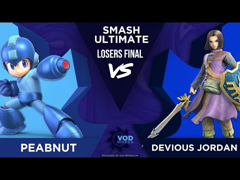 Peabnut (Mega Man) vs Devious Jordan (Hero) - Losers Final - Grinds & Shines #4
