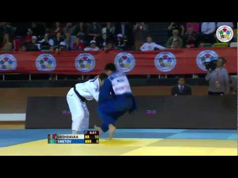 Judo Grand-Prix Samsun 2013: Amartuvshin DASHDAVAA (MGL) - Yeldos SMETOV (KAZ) Final [-60kg]