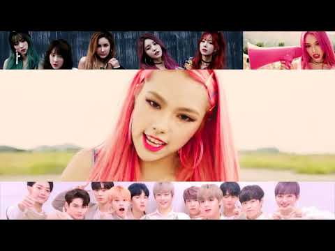 Wanna One vs. EXID ft. MiSo - Boomerang // Hot Pink // Pink Lady (MashUp)