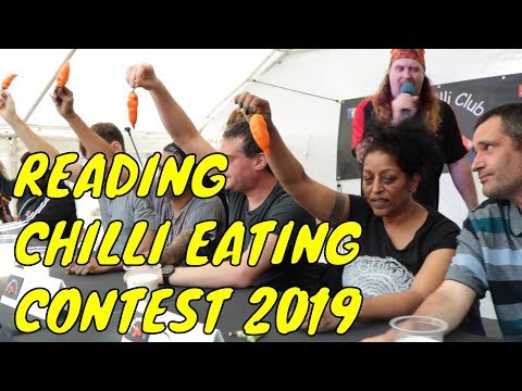 Reading Chilli Festival - Chili Eating Contest - Saturday 15th June 2019 🌶🌶🌶🔥🏆