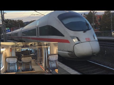 Abschied vom ICE-Verkehr auf der Frankenwaldbahn/ Saalbahn: Mitfahrt im ICE-T Lichtenfels - Leipzig