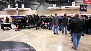 preview picture of video 'Vinyl wrap on a Lambo at the World of Wheels - Kansas City 2015 - Part 1'