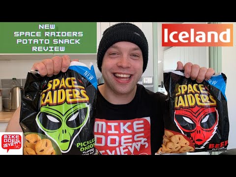 I Review The BRAND NEW Space Raiders potato snacks!!