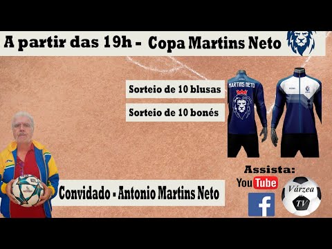 Nesta sexta - Live - Copa Martins Neto