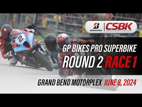 2024 Bridgestone CSBK - GP Bikes Pro Superbike Round 2, Race 1 at Grand Bend Motorplex