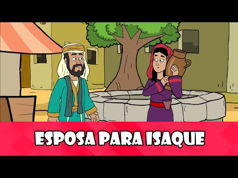 DESENHOS BÍBLICOS - ESPOSA PARA ISAQUE